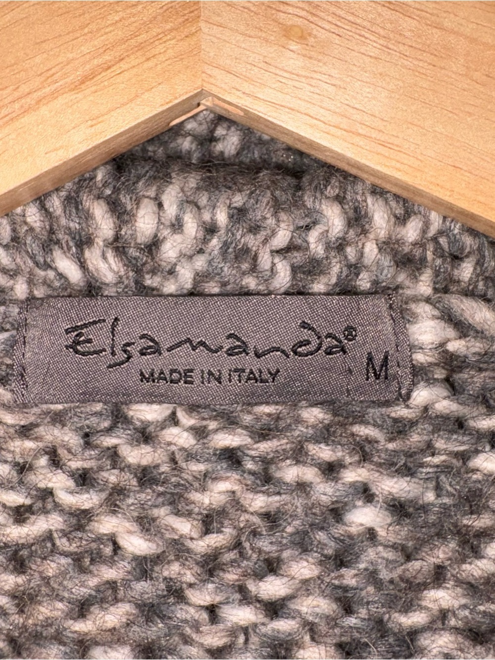 Anthropologie Elsamanda Open Front Cardigan Sweater Sz Med Alpaca Wool Blend - Picture 5 of 5